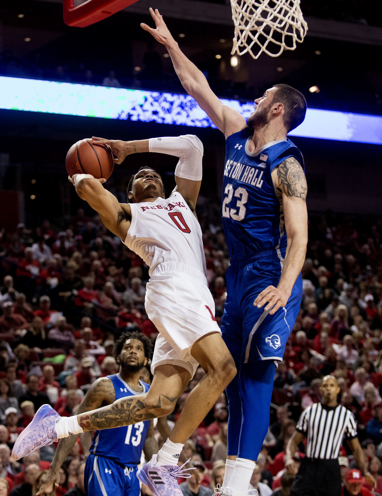 Nebraska men's hoops vs. Seton Hall, 11/14
